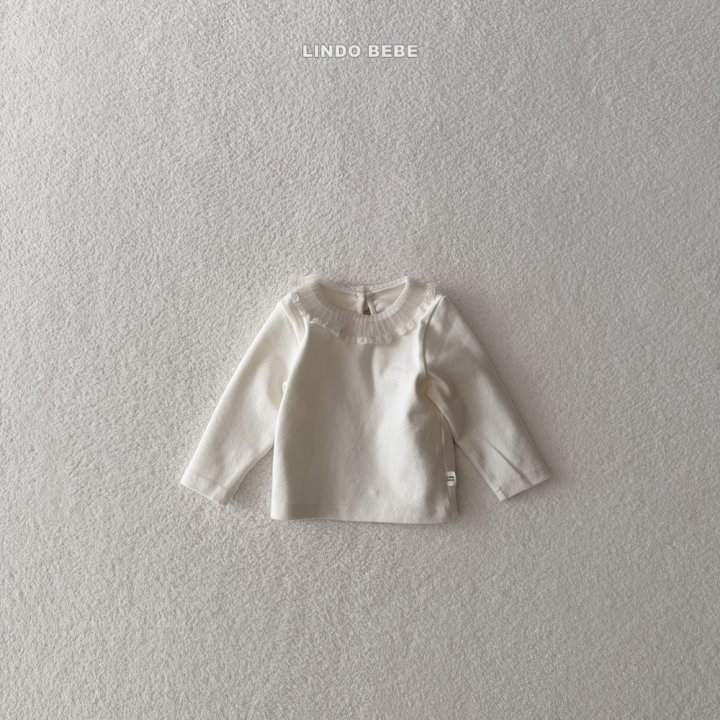 Lindo - Korean Baby Fashion - #babylifestyle - Bebe Cozy Frill Tee - 2