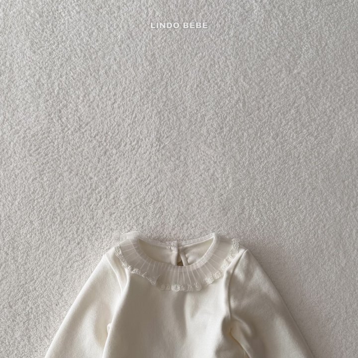 Lindo - Korean Baby Fashion - #babyoninstagram - Bebe Cozy Frill Tee - 3