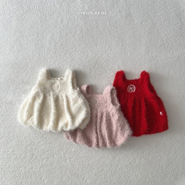 Lindo - Korean Baby Fashion - #babywear - Bebe Fluffy Balloon One-piece - 5