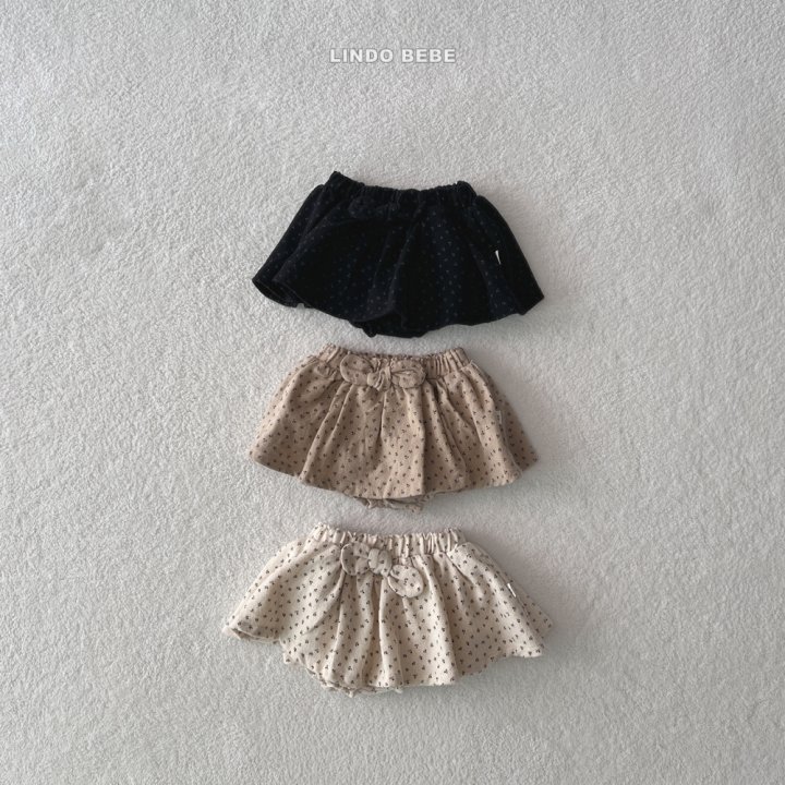 Lindo - Korean Baby Fashion - #onlinebabyboutique - Bebe Mini Ribbon Bloomer Skirt - 6