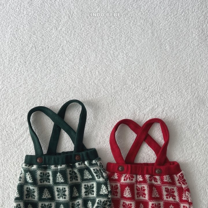 Lindo - Korean Baby Fashion - #onlinebabyshop - Bebe Merry Suspender Suit - 5