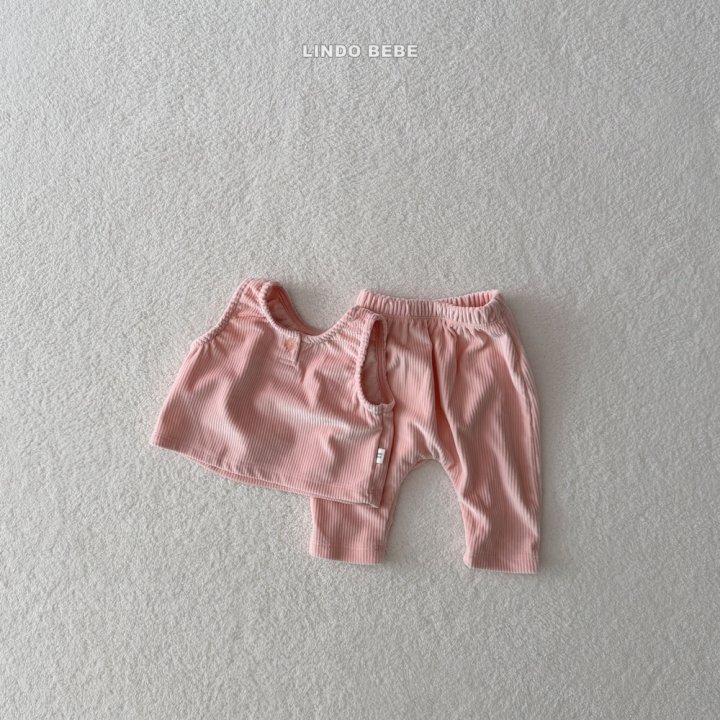 Lindo - Korean Baby Fashion - #onlinebabyshop - Bebe Warm Warm Set - 3