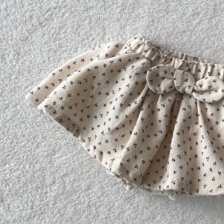 Lindo - Korean Baby Fashion - #onlinebabyshop - Bebe Mini Ribbon Bloomer Skirt - 7