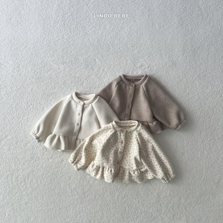 Lindo - Korean Baby Fashion - #onlinebabyshop - Bebe Below Cardigan (Plain)