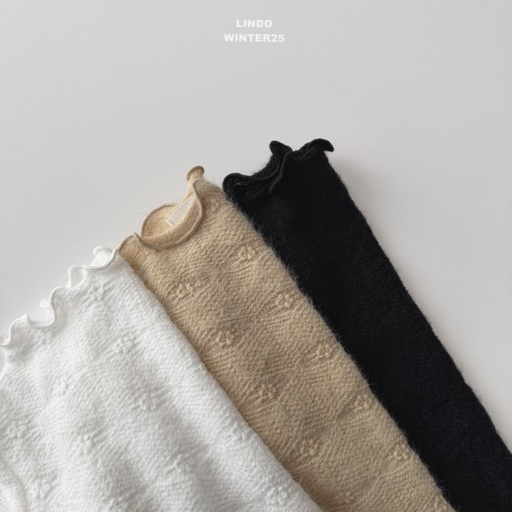 Lindo - Korean Children Fashion - #Kfashion4kids - Lace Mock Neck Tee - 6