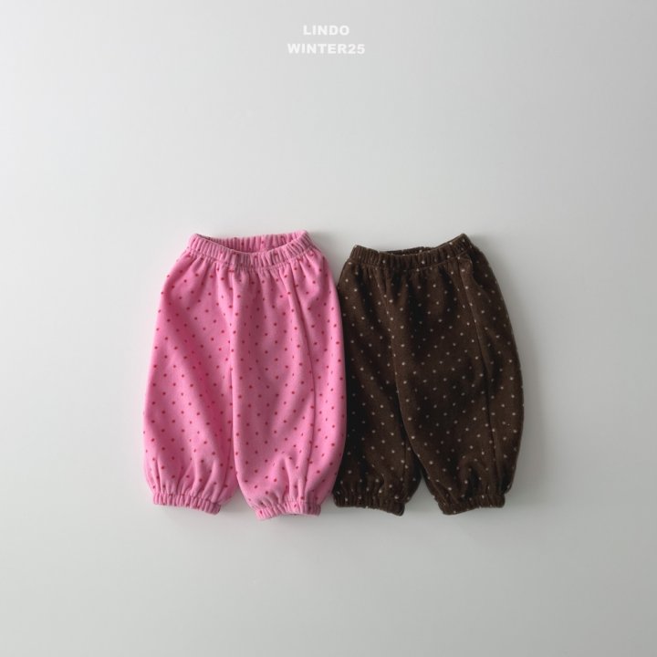 Lindo - Korean Children Fashion - #Kfashion4kids - Dot Jogger Pants