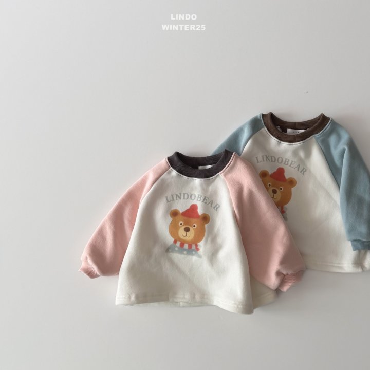 Lindo - Korean Children Fashion - #Kfashion4kids - Bear Raglan Tee - 2