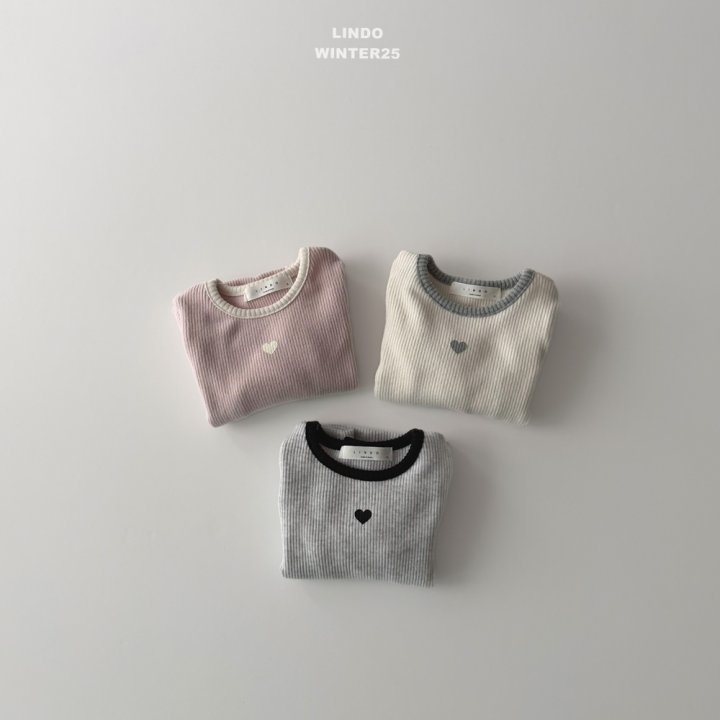 Lindo - Korean Children Fashion - #childofig - Heart Tee - 8