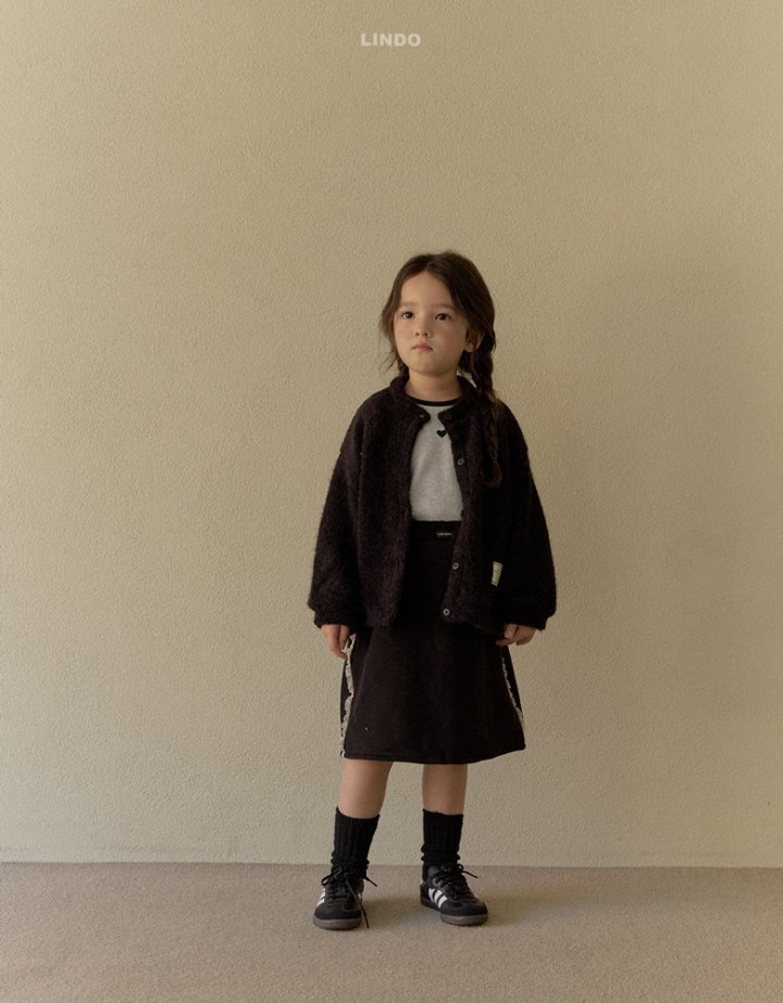 Lindo - Korean Children Fashion - #childofig - Fluffy Cardigan - 12