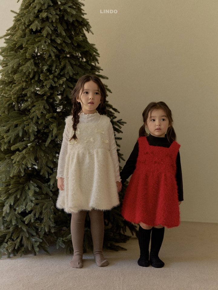 Lindo - Korean Children Fashion - #childofig - Lace Mock Neck Tee - 11