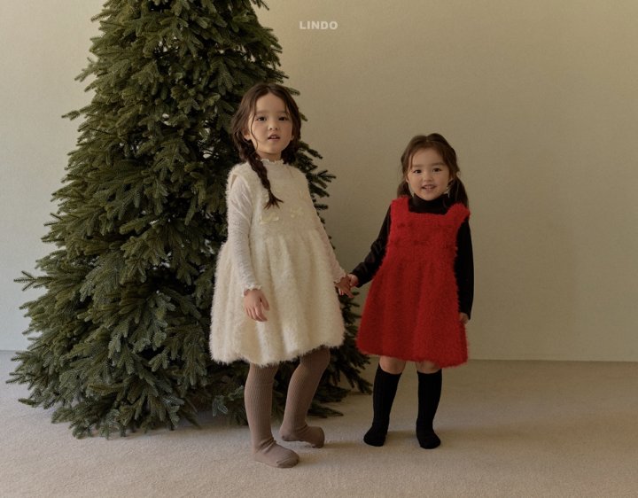 Lindo - Korean Children Fashion - #childofig - Lace Mock Neck Tee - 12