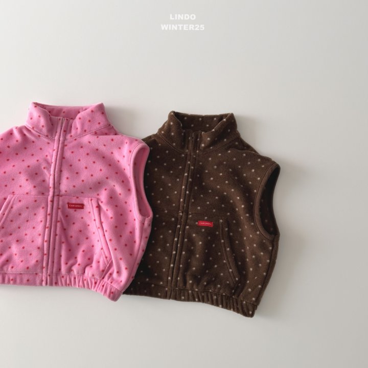 Lindo - Korean Children Fashion - #childofig - Mini Dot Vest - 7