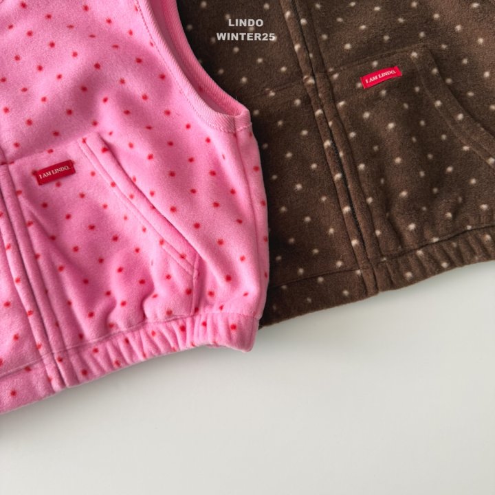 Lindo - Korean Children Fashion - #childofig - Mini Dot Vest - 8