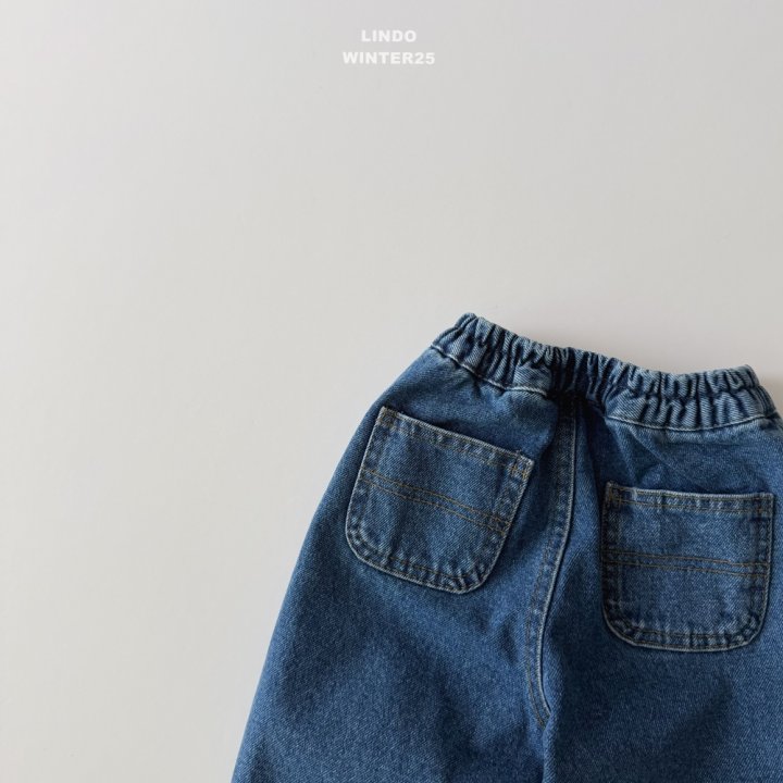 Lindo - Korean Children Fashion - #prettylittlegirls - Comma Denim Pants - 4