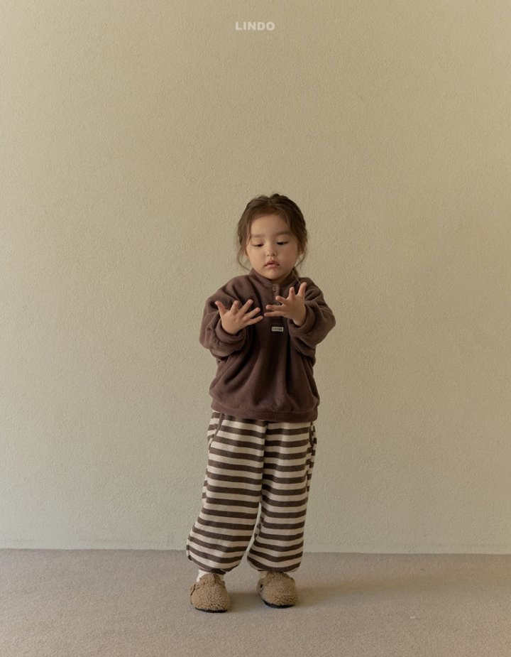 Lindo - Korean Children Fashion - #childrensboutique - Luke Stripe Jogger Pants - 7