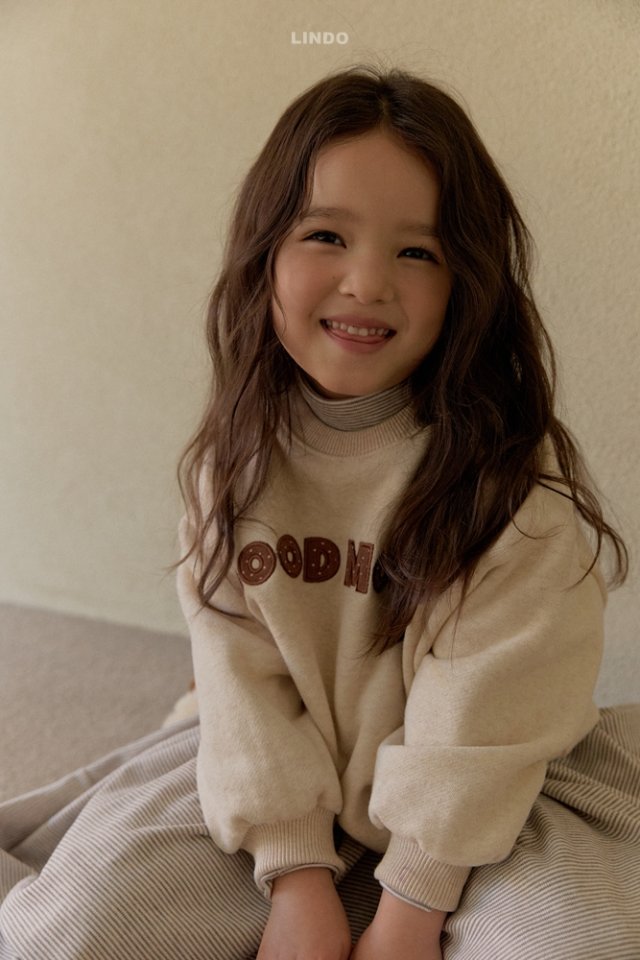 Lindo - Korean Children Fashion - #childrensboutique - Good Dot Sweatshirt - 12