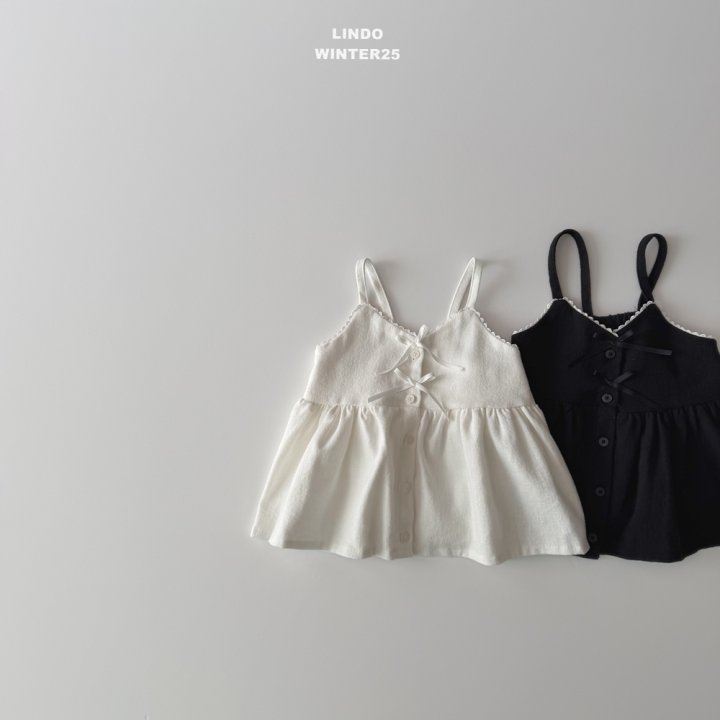 Lindo - Korean Children Fashion - #childrensboutique - Seolleim Strap Blouse - 4