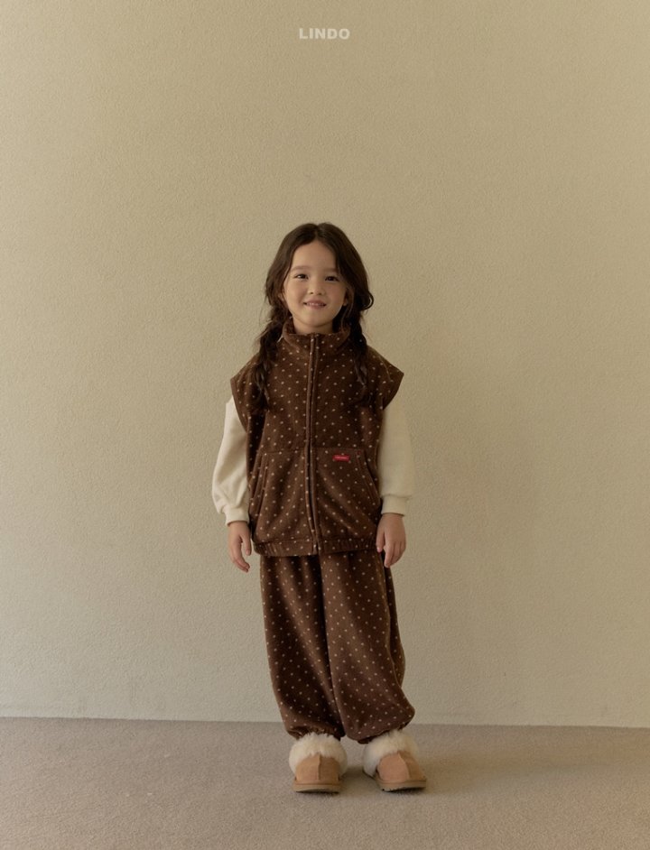 Lindo - Korean Children Fashion - #designkidswear - Mini Dot Vest - 10