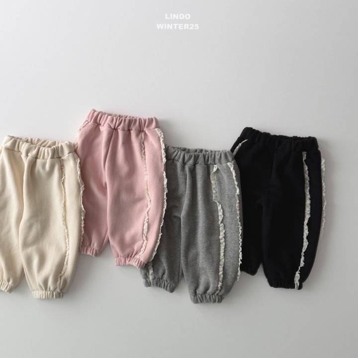 Lindo - Korean Children Fashion - #discoveringself - Double Lace Jogger Pants - 7