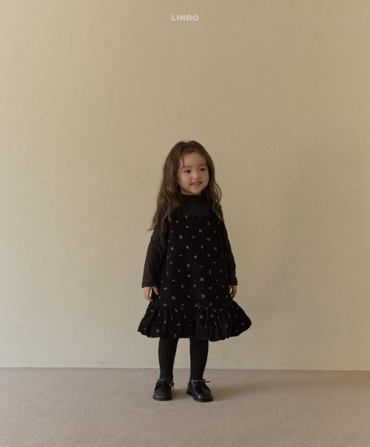 Lindo - Korean Children Fashion - #kidsshorts - Momo Ribbon One-piece - 9