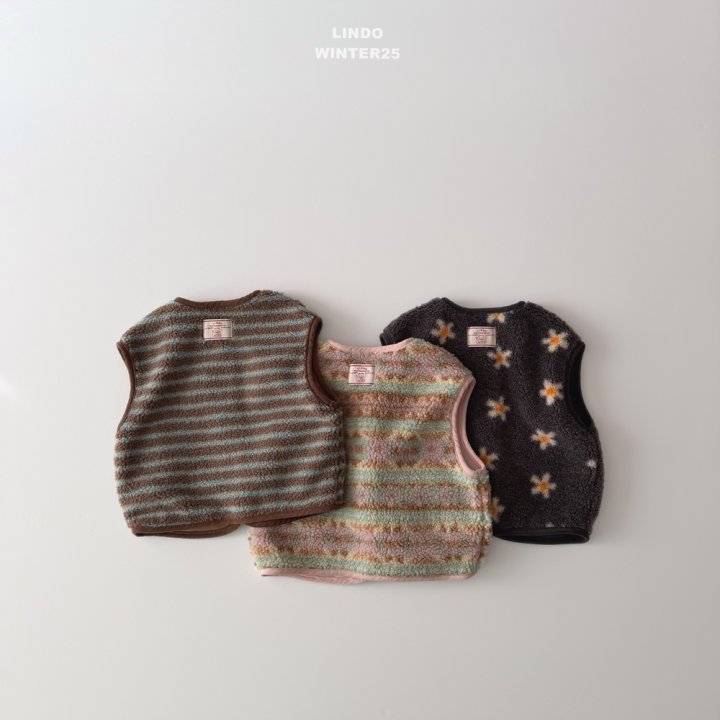 Lindo - Korean Children Fashion - #kidsstore - Woody Vest - 3