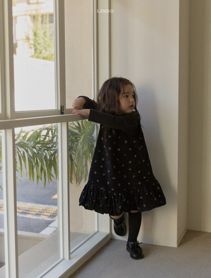 Lindo - Korean Children Fashion - #kidzfashiontrend - Momo Ribbon One-piece - 11
