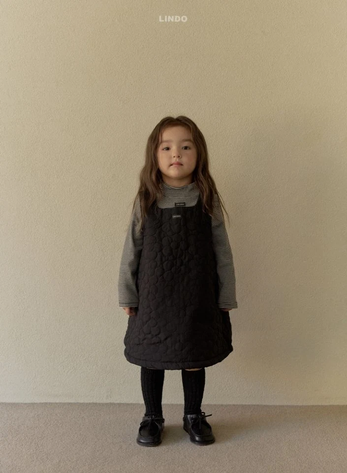 Lindo - Korean Children Fashion - #kidzfashiontrend - Milk Square One-piece - 10