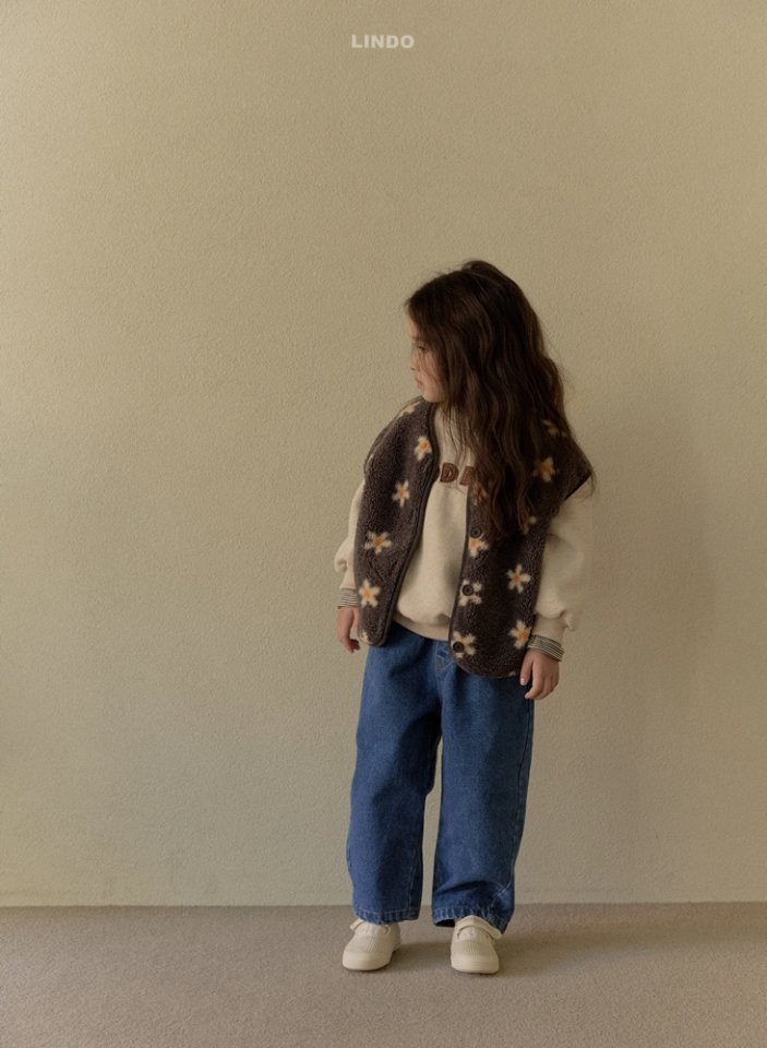 Lindo - Korean Children Fashion - #kidzfashiontrend - Comma Denim Pants - 12