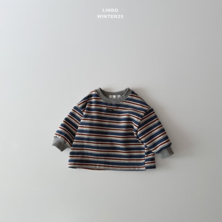 Lindo - Korean Children Fashion - #kidsstore - Multi Stripe Tee - 4