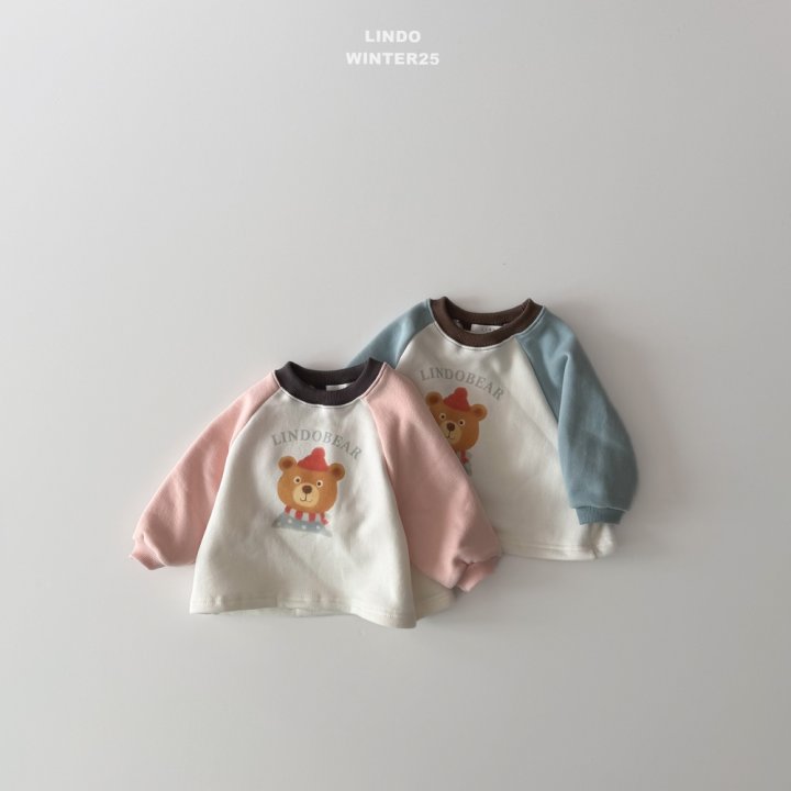 Lindo - Korean Children Fashion - #kidzfashiontrend - Bear Raglan Tee