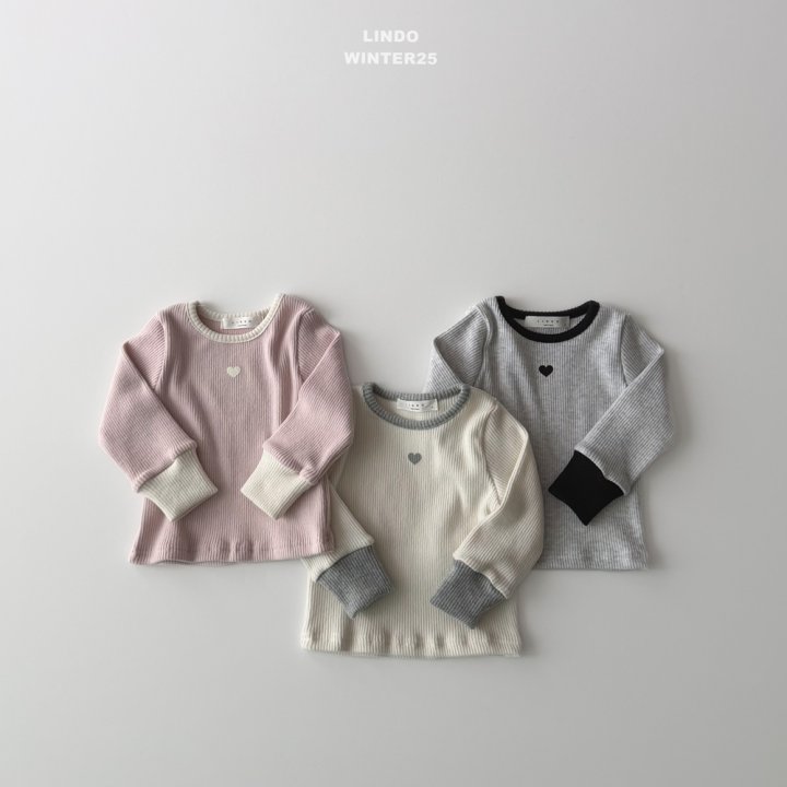 Lindo - Korean Children Fashion - #littlefashionista - Heart Tee