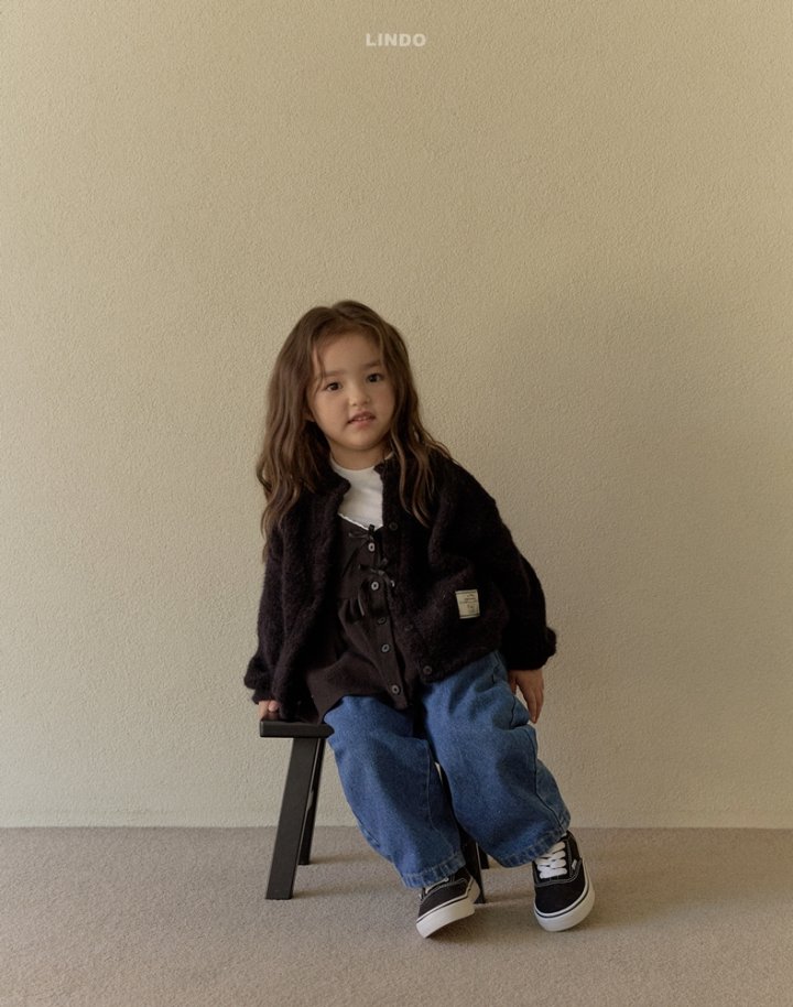 Lindo - Korean Children Fashion - #littlefashionista - Fluffy Cardigan - 8