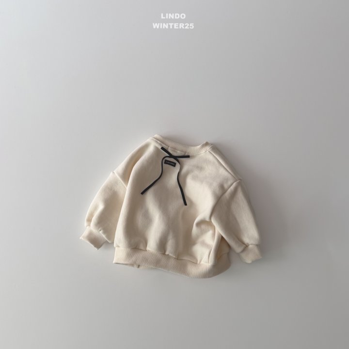 Lindo - Korean Children Fashion - #littlefashionista - Ribbon Bong Sweatshirt - 8