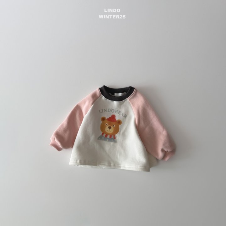 Lindo - Korean Children Fashion - #littlefashionista - Bear Raglan Tee - 3