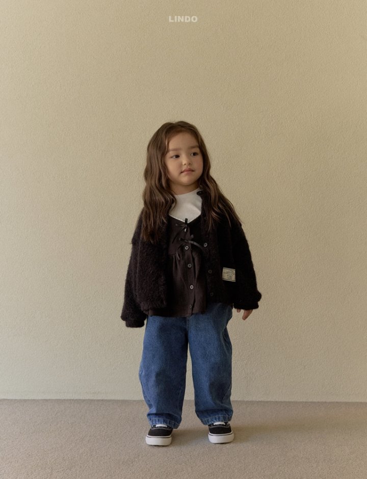 Lindo - Korean Children Fashion - #magicofchildhood - Fluffy Cardigan - 9