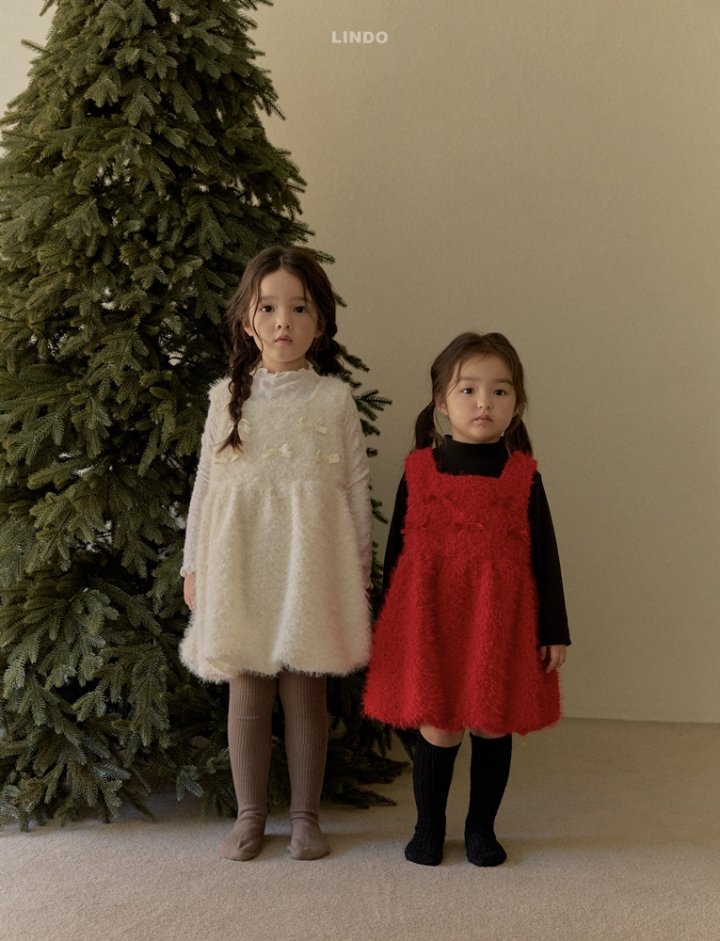 Lindo - Korean Children Fashion - #magicofchildhood - Lace Mock Neck Tee - 8
