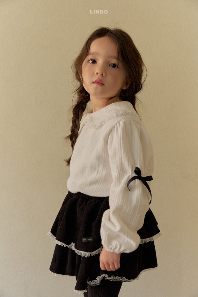 Lindo - Korean Children Fashion - #magicofchildhood - Tiered Frill Skirt - 10