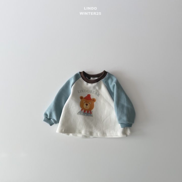 Lindo - Korean Children Fashion - #littlefashionista - Bear Raglan Tee - 4