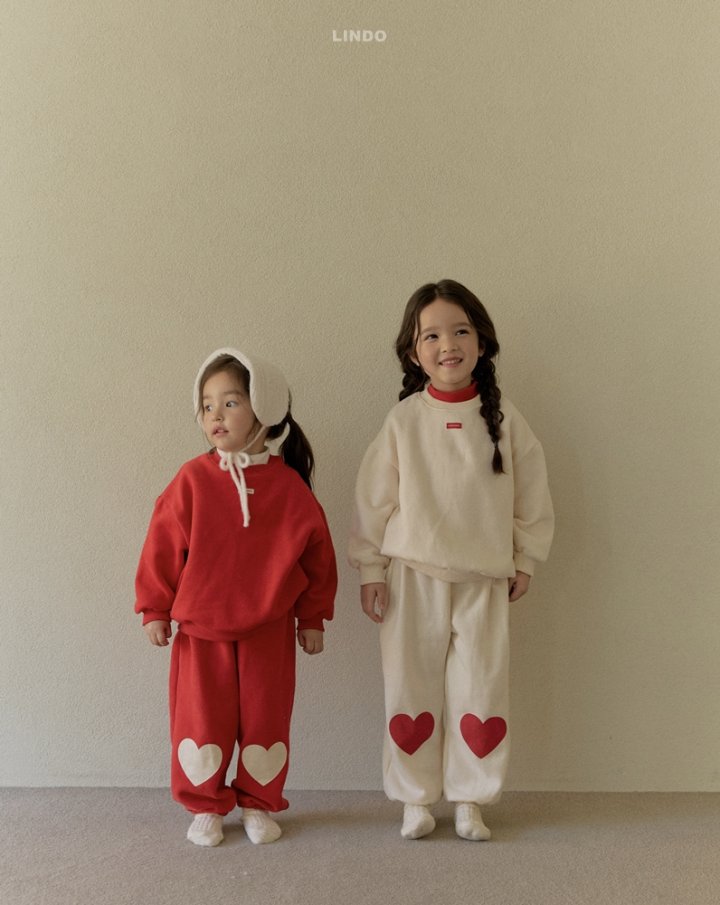 Lindo - Korean Children Fashion - #minifashionista - Heart Sweatshirt - 12