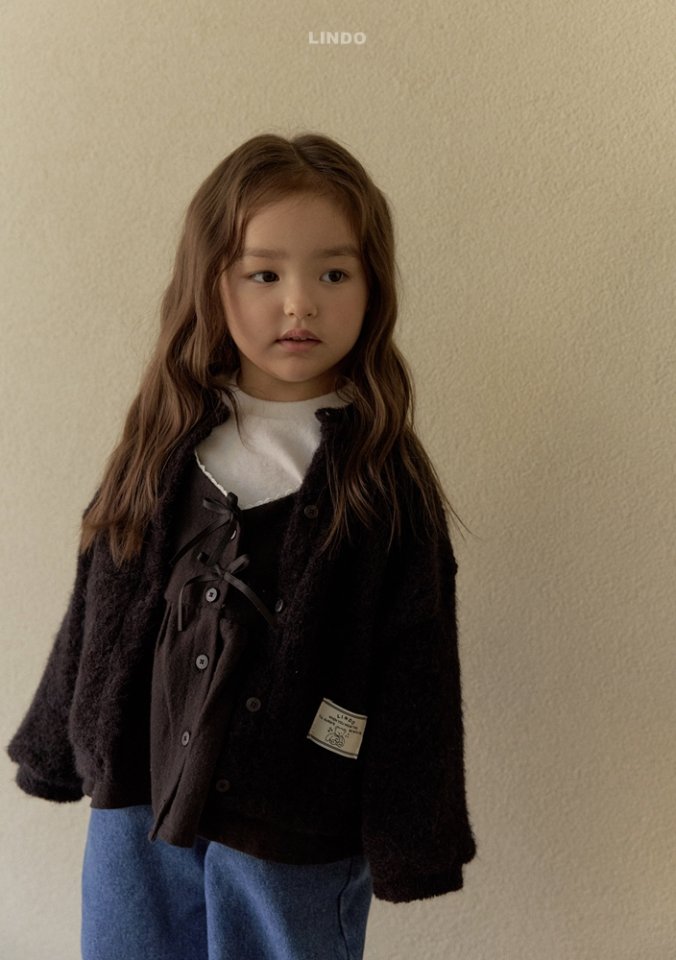 Lindo - Korean Children Fashion - #prettylittlegirls - Fluffy Cardigan - 11
