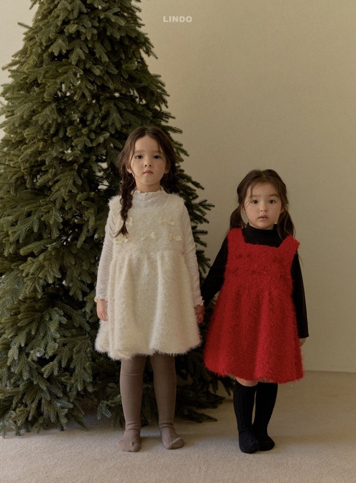 Lindo - Korean Children Fashion - #prettylittlegirls - Lace Mock Neck Tee - 10