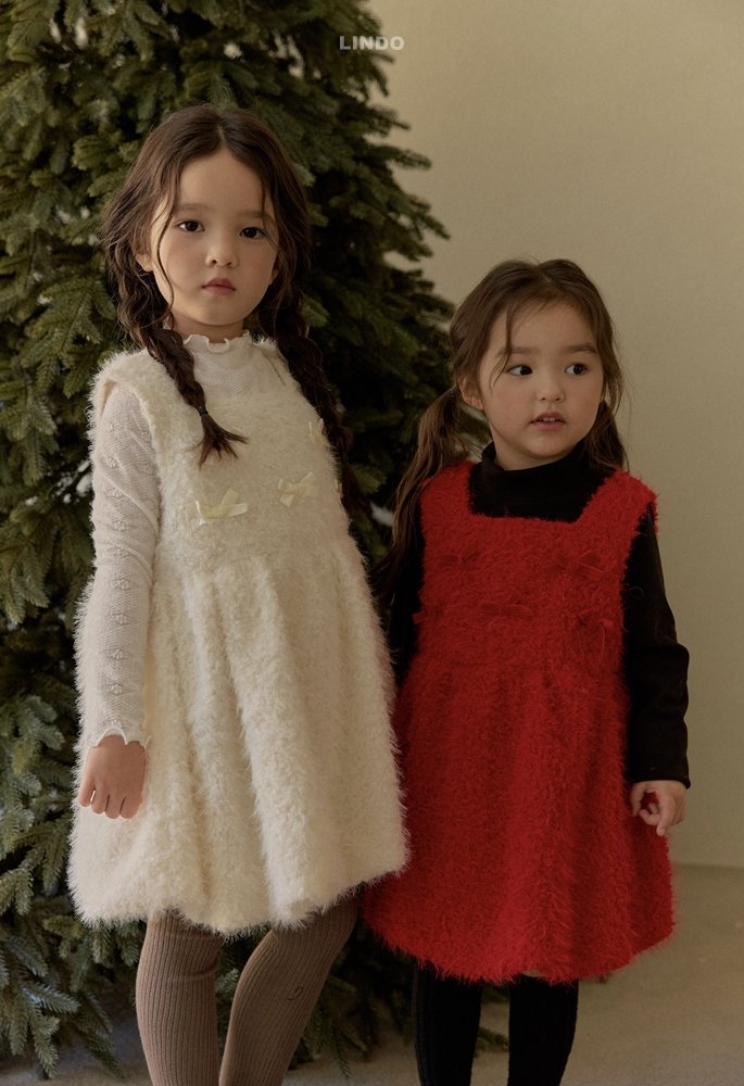 Lindo - Korean Children Fashion - #prettylittlegirls - Tiffany Balloon One-piece - 12