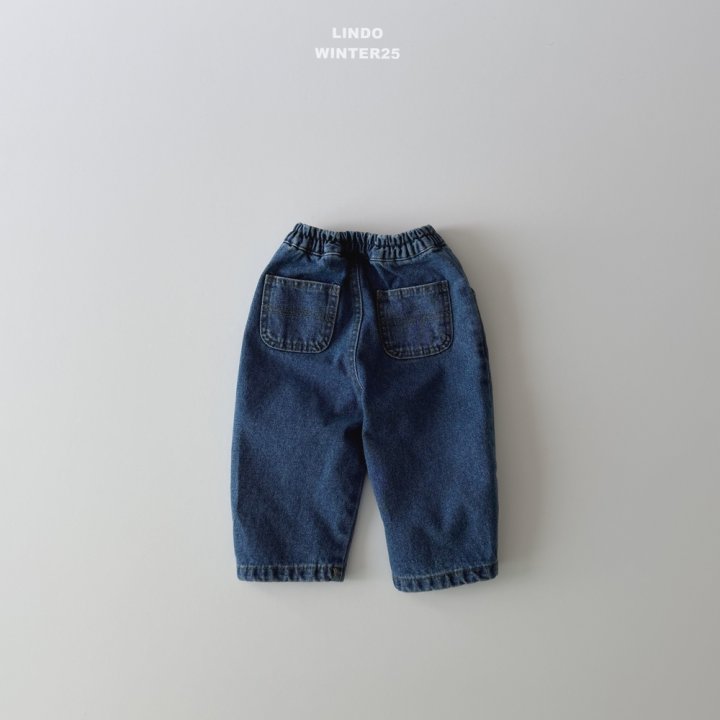 Lindo - Korean Children Fashion - #prettylittlegirls - Comma Denim Pants - 3