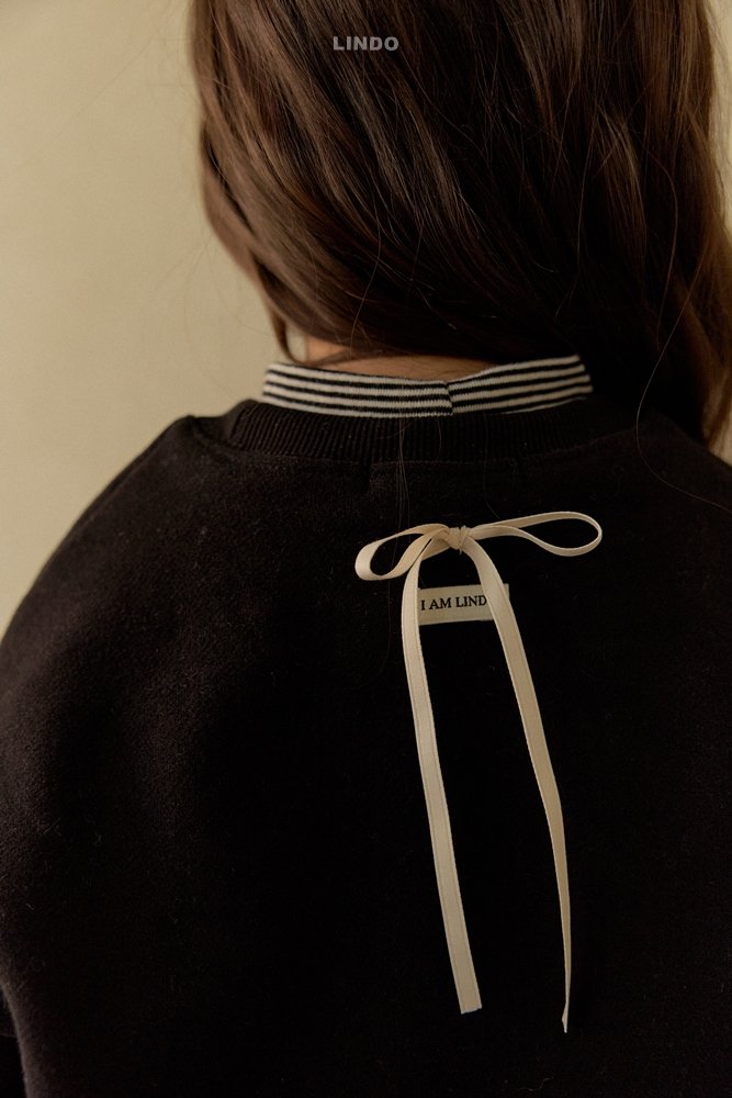 Lindo - Korean Children Fashion - #prettylittlegirls - Ribbon Bong Sweatshirt - 11