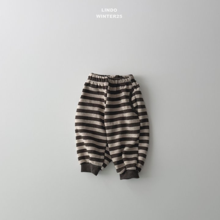 Lindo - Korean Children Fashion - #todddlerfashion - Luke Stripe Jogger Pants - 4