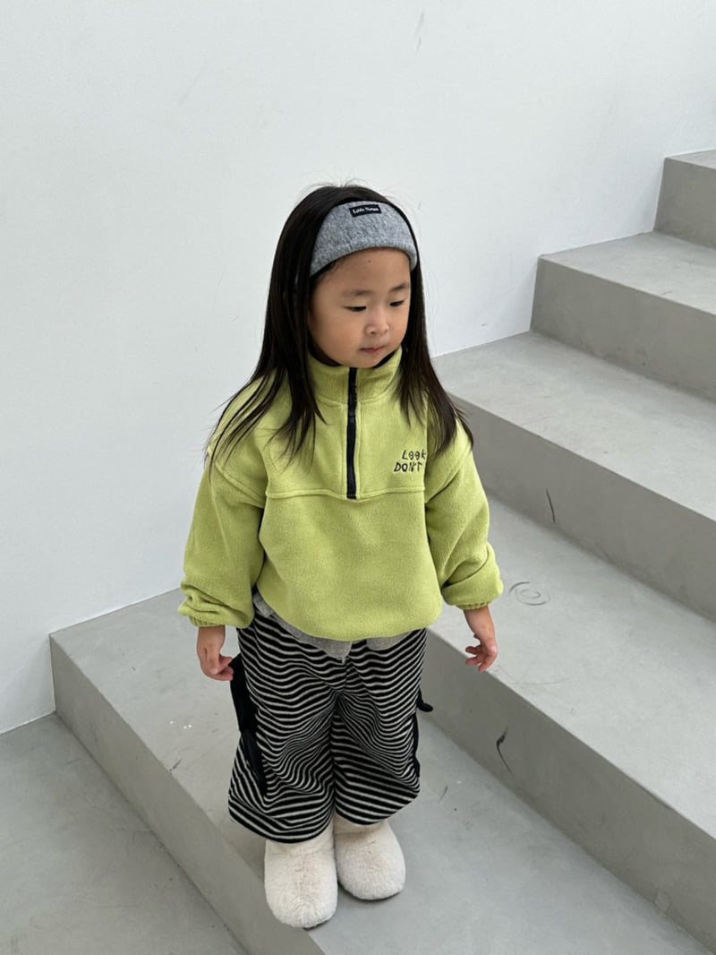 Little Normal - Korean Children Fashion - #kidzfashiontrend - Fleece Half Zip-Up - 4