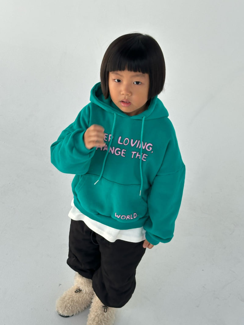 Little Normal - Korean Children Fashion - #Kfashion4kids - Lettering Hoodie - 7