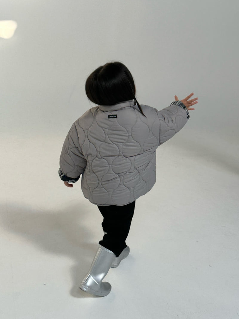 Little Normal - Korean Children Fashion - #childofig - Paisley Scarf Padding - 12