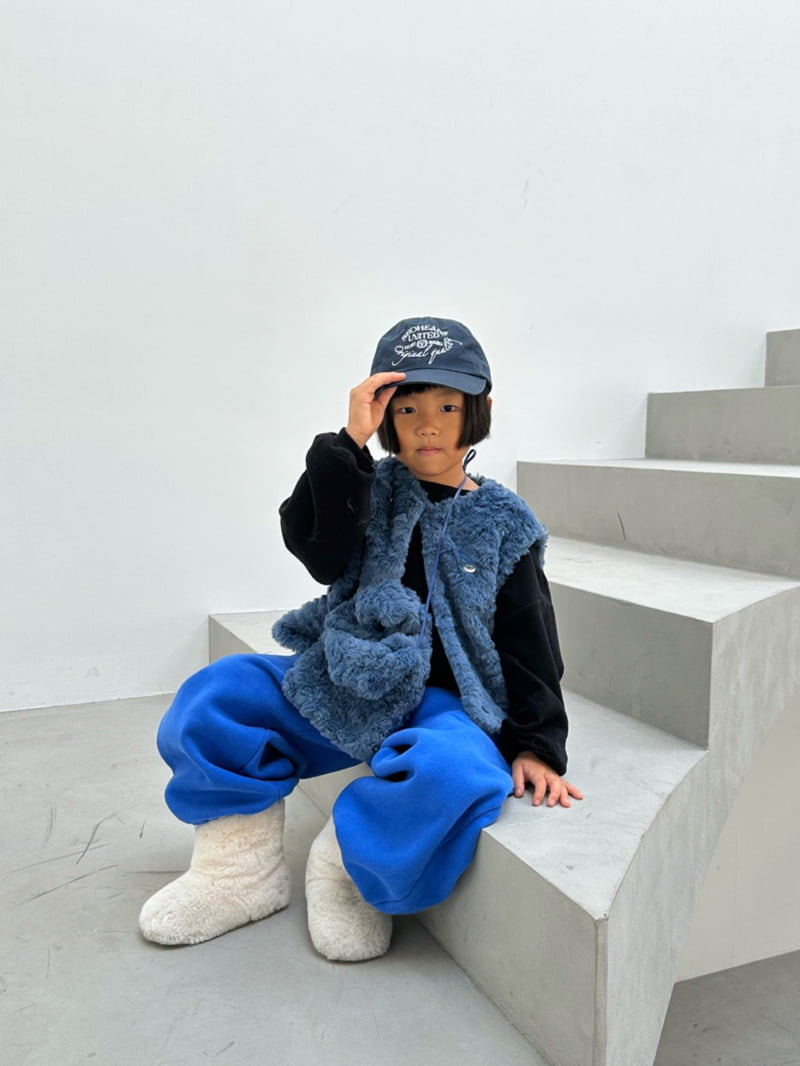 Little Normal - Korean Children Fashion - #childofig - Rabbit Vest Set - 5