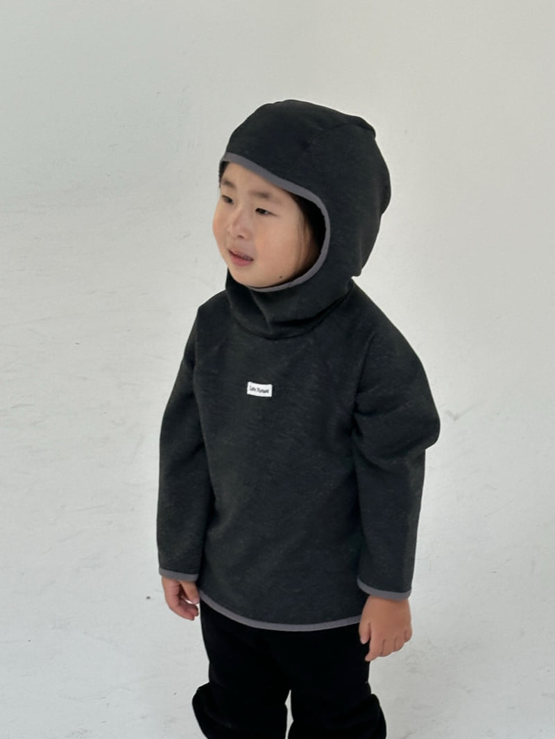 Little Normal - Korean Children Fashion - #childofig - High Neck Hoodie - 10